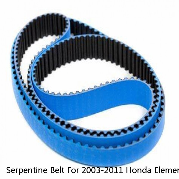 Serpentine Belt For 2003-2011 Honda Element 0.17 in. thickness