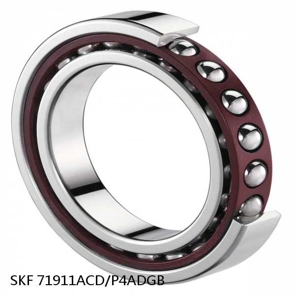 71911ACD/P4ADGB SKF Super Precision,Super Precision Bearings,Super Precision Angular Contact,71900 Series,25 Degree Contact Angle #1 small image