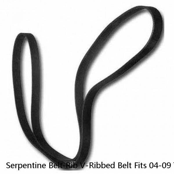 Serpentine Belt-Rib V-Ribbed Belt Fits 04-09 Toyota Prius 1.5L 3PK860 EPDM MOCA #1 small image