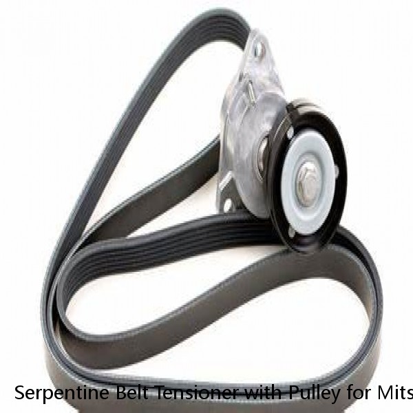 Serpentine Belt Tensioner with Pulley for Mitsubishi Dodge Jeep 3.7L #1 small image