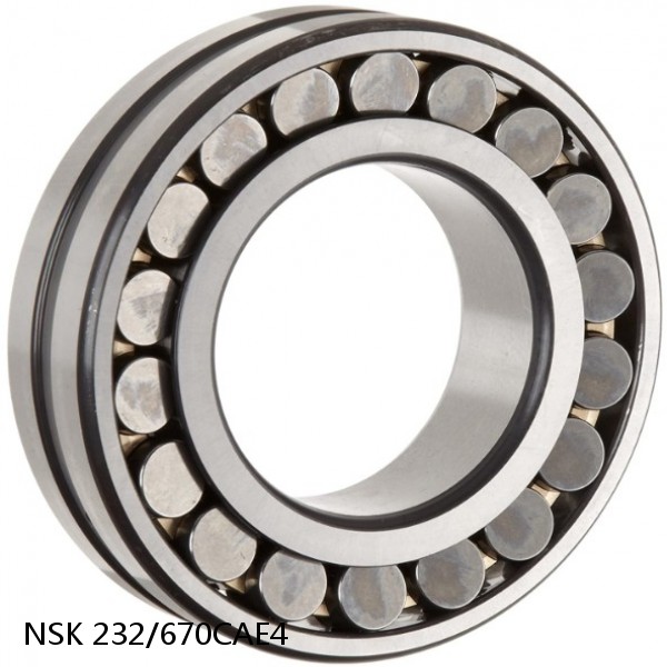 232/670CAE4 NSK Spherical Roller Bearing #1 image