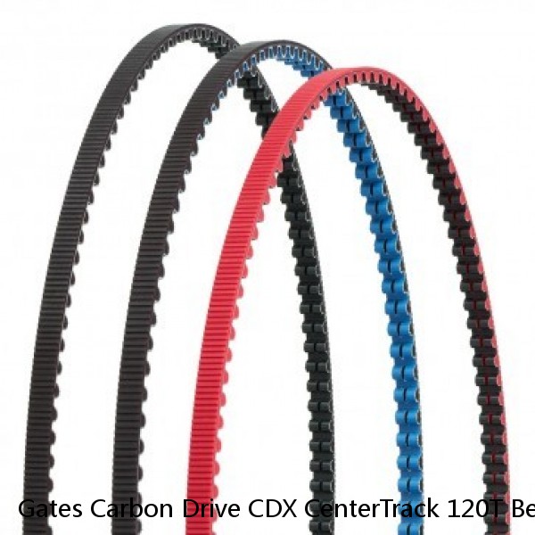 Gates Carbon Drive CDX CenterTrack 120T Belt 11M-120T-12CT  #1 image