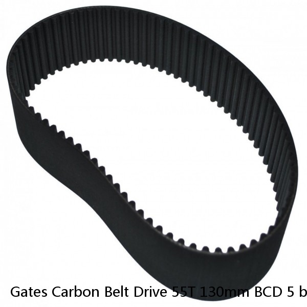 Gates Carbon Belt Drive 55T 130mm BCD 5 bolt Chainring CDX11555AF10S NEW!!!  #1 image