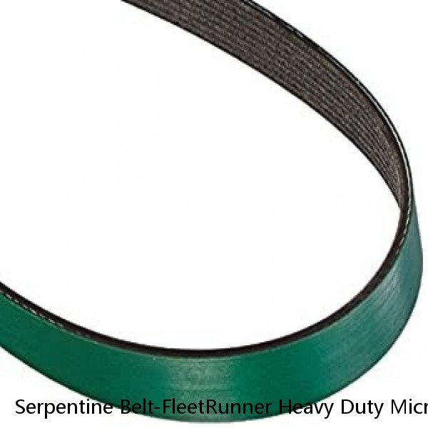 Serpentine Belt-FleetRunner Heavy Duty Micro-V Belt Gates K120858HD #1 image